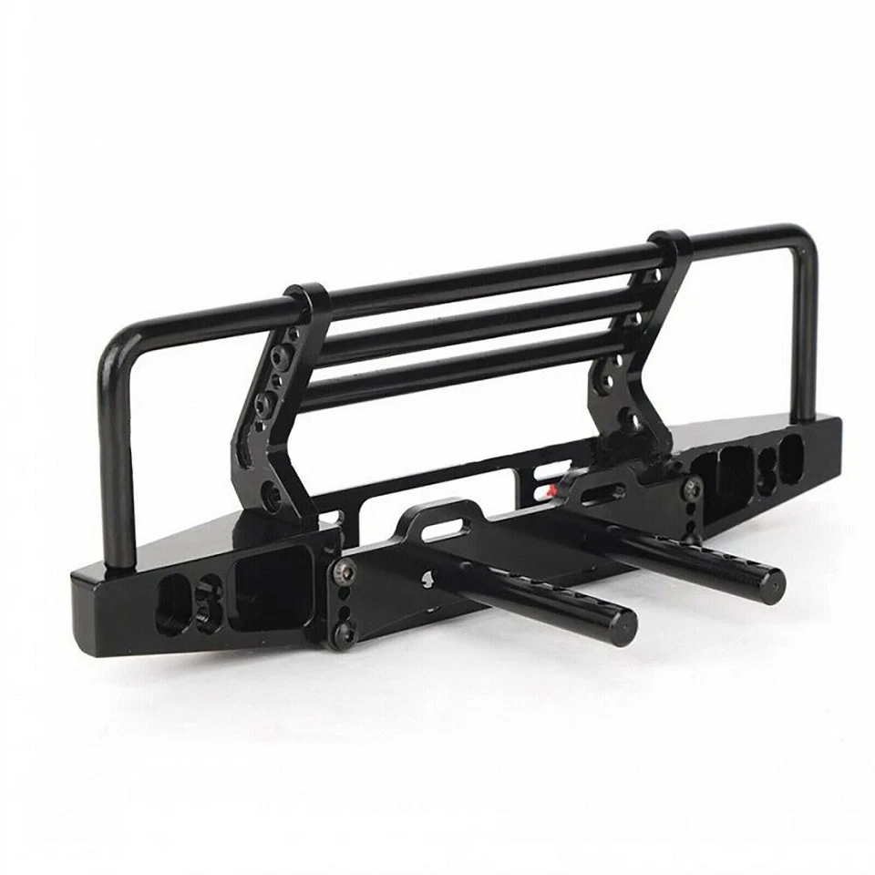Adjustable Metal Front Bumper for TRX-4 AXIAL SCX10 II Redcat Gen8 Tamiya CC01 - Image 4 of 4