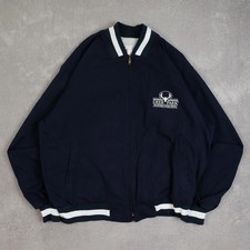Chalk Line Vintage Deer Park Varsity Bomber Jacket X-Large Men's 1980s USA Made
