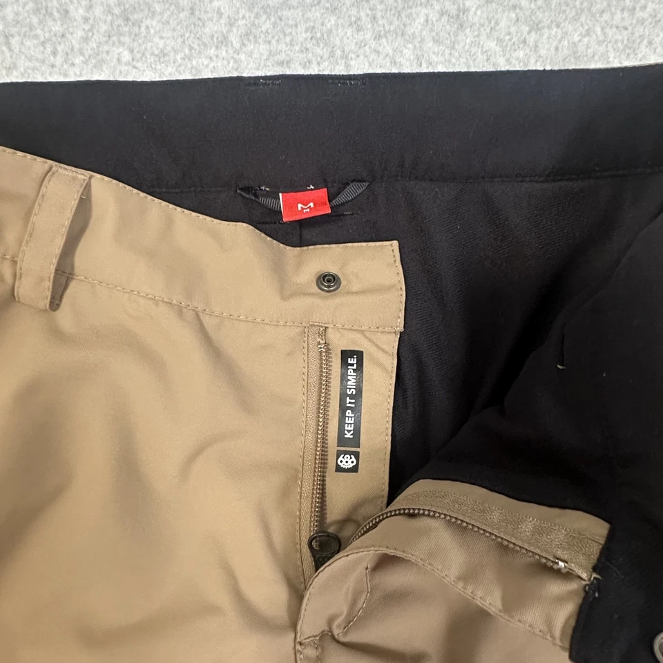686 snow ski pants womens tan standard shell pant infidry 5k thermal - Image 4 of 4