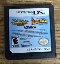 2-in-1 Party Pack: Shrek's Carnival Craze/Madagascar Kartz, Game Only, DS