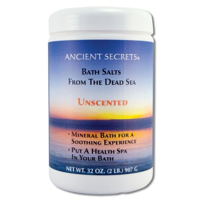 Соль для ванн Ancient Secrets Dead Sea без запаха 2 фунта соли для ванн 3990₽