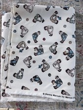 Vintage raggedy ann And Andy Fabric 1 Yard Dianna Marcum