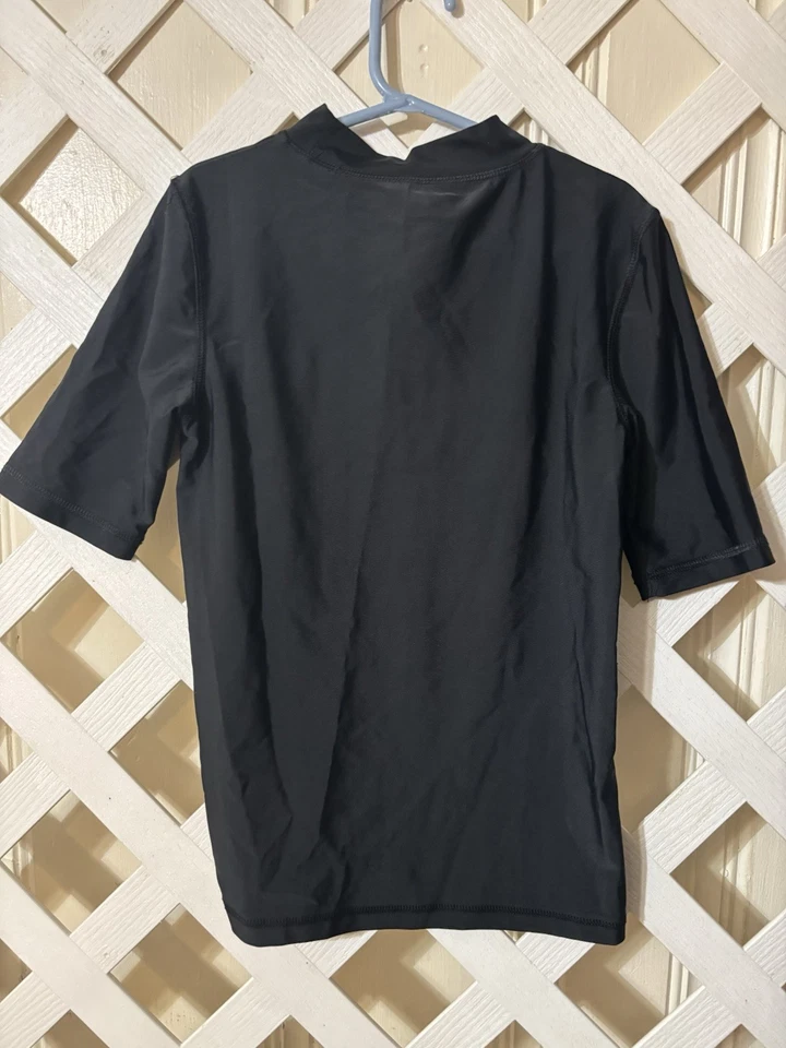 Camisa de natação masculina preta Cherokee média 8-10 - Imagem 2 de 3