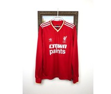 Rare 1985 Adidas Originals Liverpool Football Shirt #7 Soccer Jersey Mens Size M