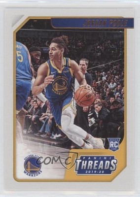 2019-20 Panini Chronicles Threads Bronze Jordan Poole #89 5h4