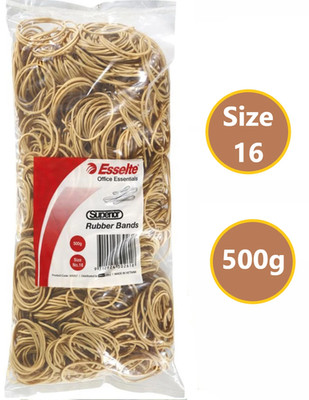 Esselte Superior Rubber Bands Size No 16 - 500g Pack Bag - Approx 2,200 