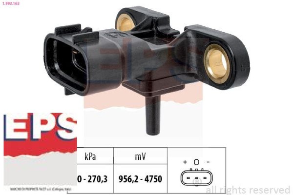 Eps 1.993.163 Luftdrucksensor FüR HöHenanpassung-image