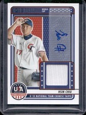 Hsin Chiu 2023 USA Stars & Stripes U-18 National Team World Cup Auto Jsy /72