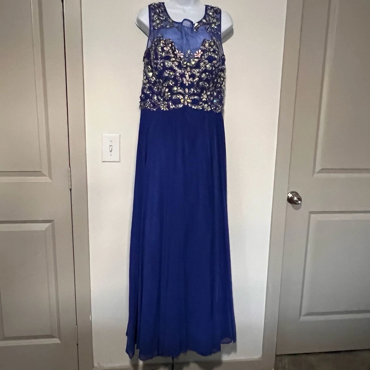 slim fit dress slacks Strapless Satin Quinceanera Dress by Fiesta Gowns 56376