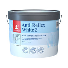 TIKKURILA Anti Reflex 2 - Flat Matt, High-Opacity, Ceiling Paint - Zero Flash