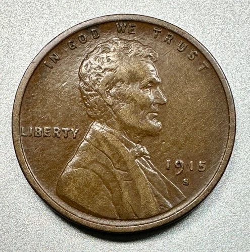 1915-S  LINCOLN CENT   XF+   BETTER DATE #1724