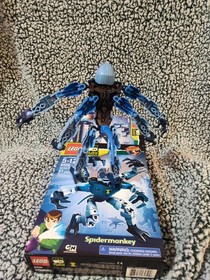 LEGO Ben 10 Alien Force  Spidermonkey And Jet Ray Buildable Aliens Setof2 Built