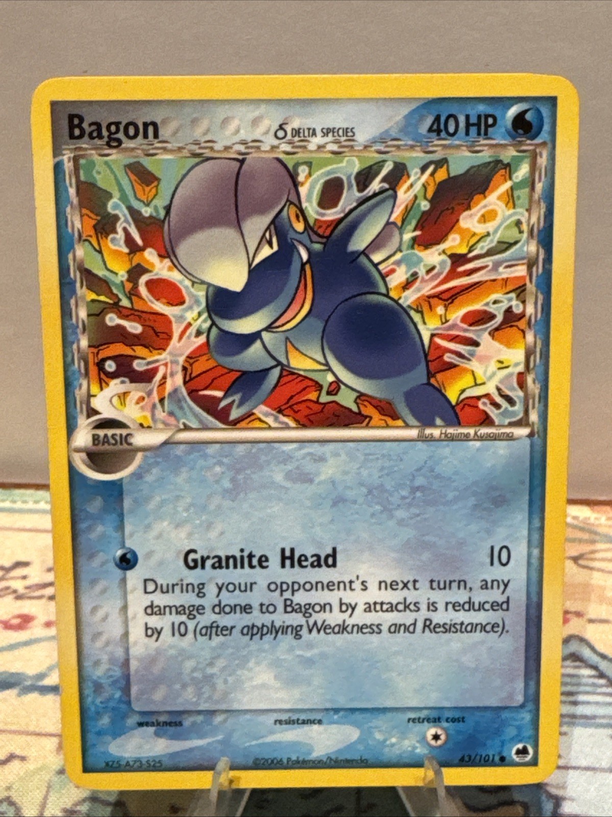Bagon (Delta Species) 43/101 Dragon Frontiers Regular