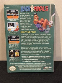 Arch-Rivals (Acclaim, 1990) Juego NES con Caja y Manual - &iexcl;Probado!