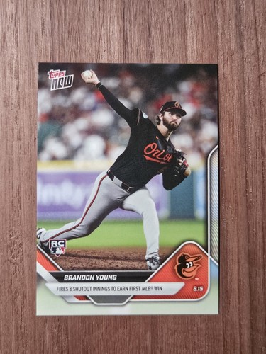 2025 Topps Now 558 Brandon Young
