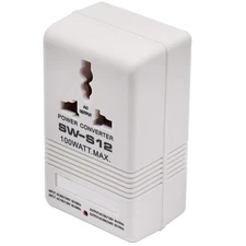 100W Voltage Converter Travel Adapter, Power AC110V/120V to 220V/240V Step-Up &