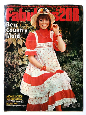 Fabulous 208 Magazine May 6th 1972 - Michael Jackson Pete Duel etc