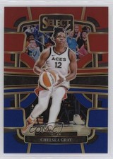 2024 Panini Select WNBA Concourse Red & Blue Prizm 76/399 Chelsea Gray #94 11ba