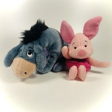 Eeyore  Piglet Plush, Winnie The Pooh 100 Acre Collection Gund  Disney Mattel