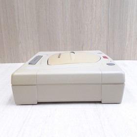 Sega Saturn console bundle with 2 controllers & 6 games tested Japan White