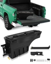 No-drill Left Side Truck Bed Tool Box For F-250 F-350 99-16 Multi-comp Hd