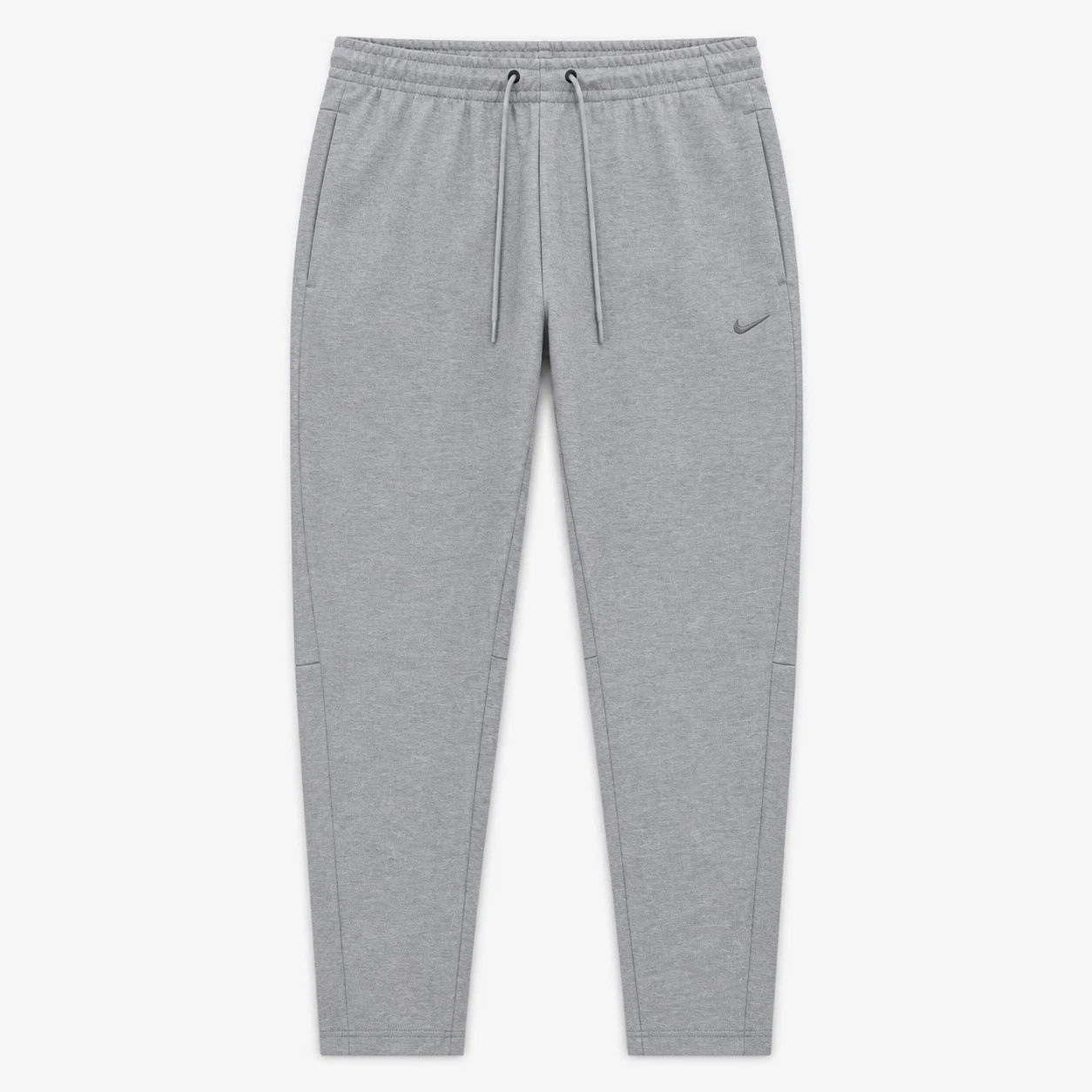 Nike Jogger Fleece Mens Dri-FIT UV Tapered Performance Pants Grey Medium