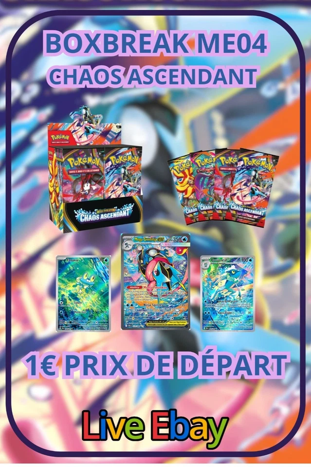 1€ PDD BOXBREAK ME04 CHAOS ASCENDANT