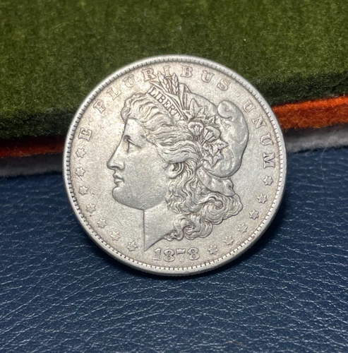 (#102331) Morgan Dollar:  1878.  8 TF.     VF+