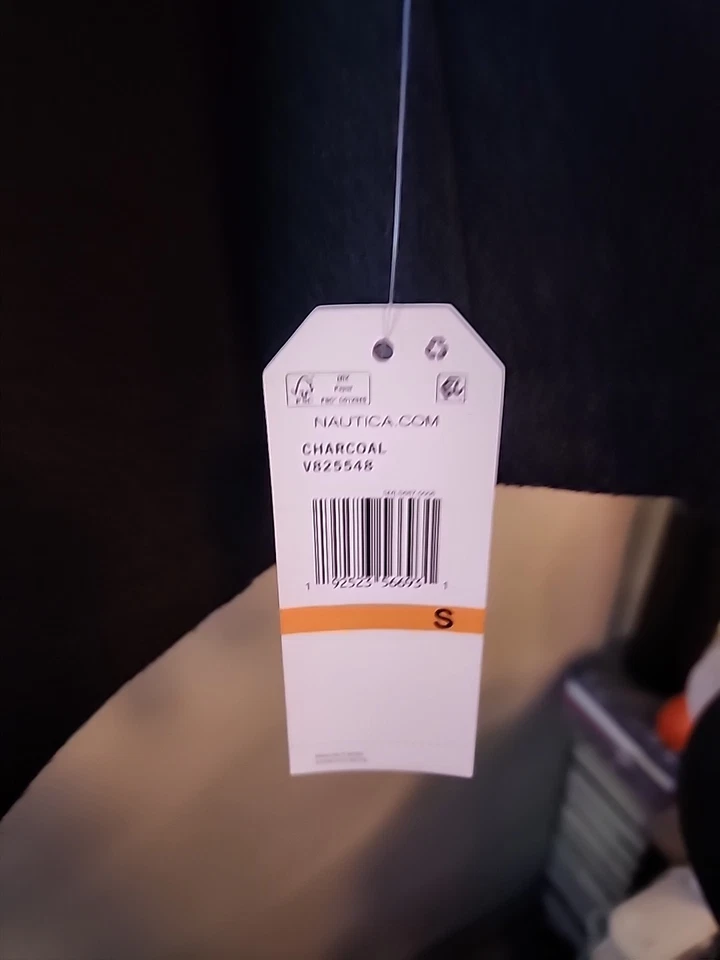 Chaquetón Nautica Para Hombre Talla S Clásico Doble Pecho Mezcla Lana Carbón Nuevo con Etiquetas  Foto 4 de 4