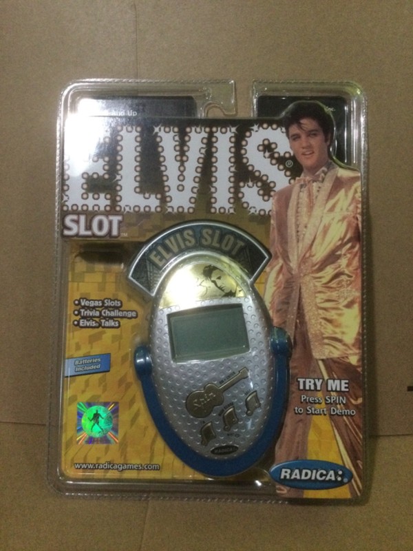 Radica Elvis Presley Digital Slot Handheld Electronic Game Vintage 2000 NEW