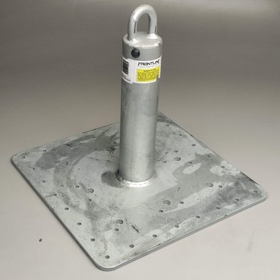 FRONTLINE Fall Protection RO12 Commercial Roof Anchor 14'' OSHA ANSI Compliant