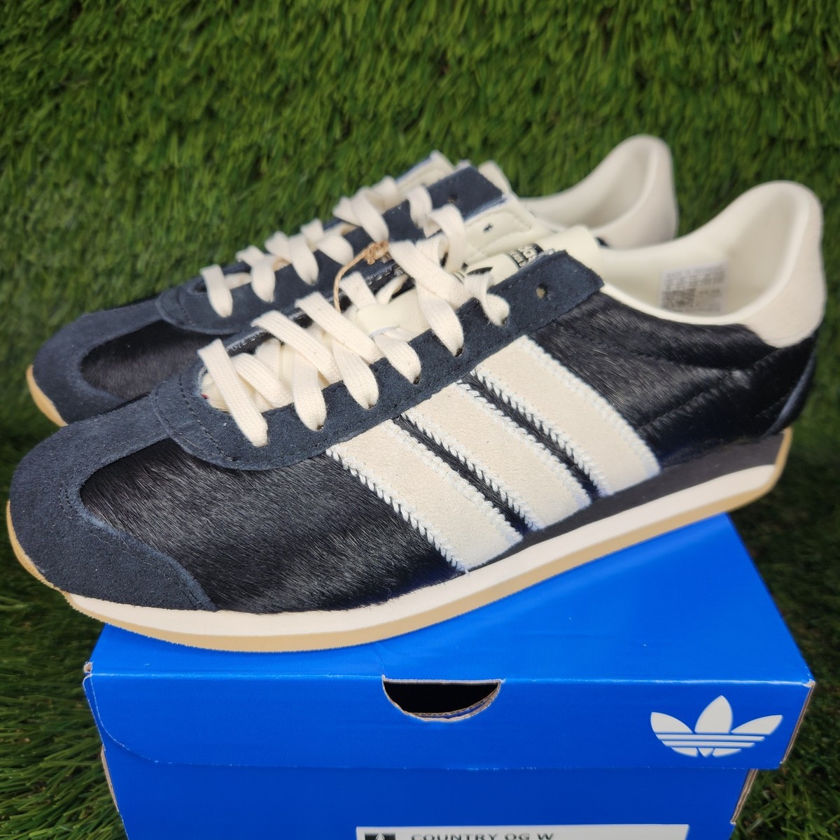 Adidas Country OG Womens Black Pony Hair Pack *Similar to Song For 