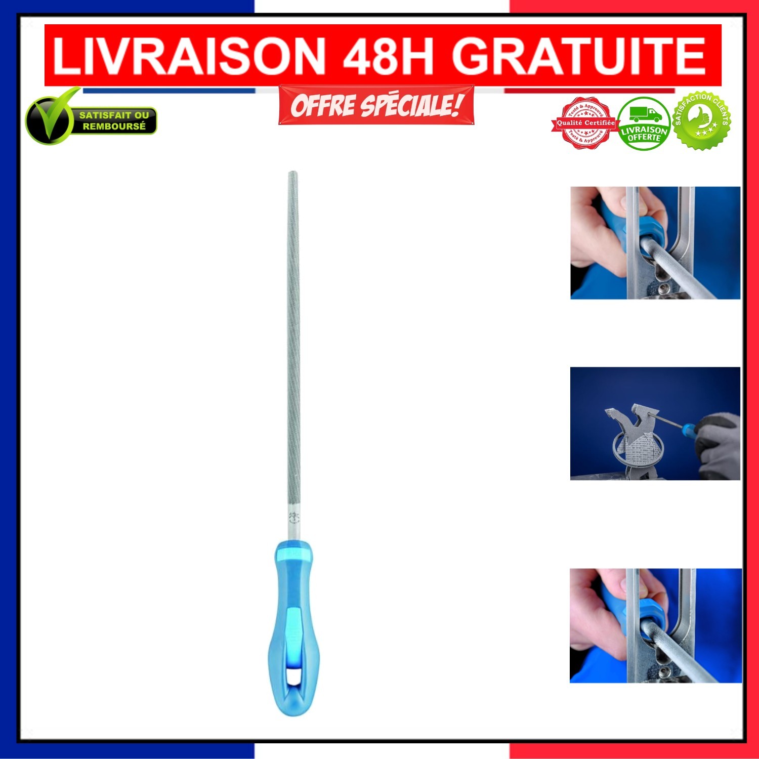 Lime circulaire PFERD 11214257 à denture forme F fine pour finitions de précision