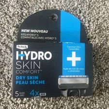 Schick Hydro Skin Comfort Refill Blades, 4 Cartridges