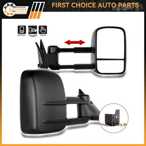 Truck Pair View Side Towing Mirrors For 88-98 Chevy GMC 1500/2500/3500 Wholesale