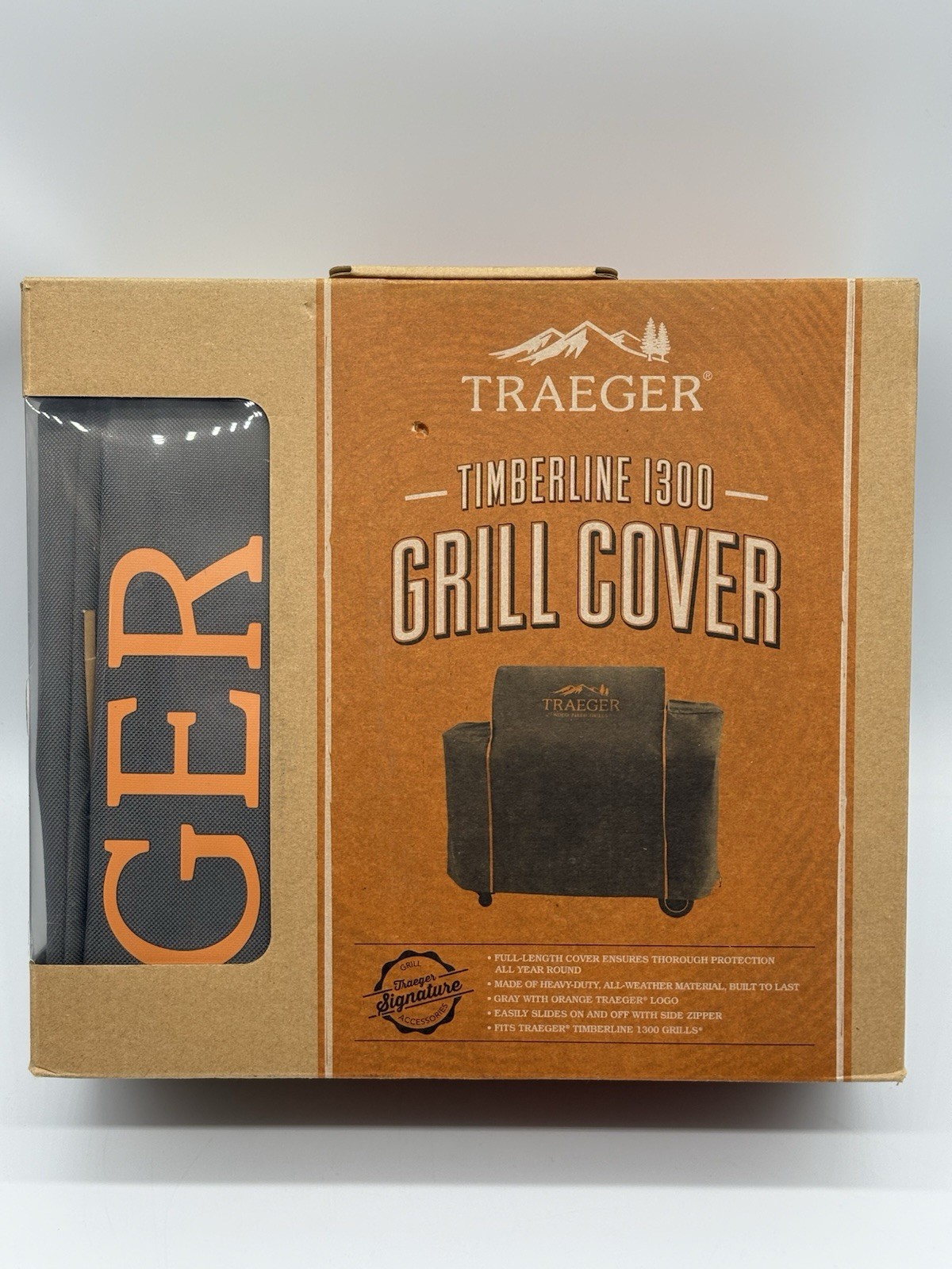 Traeger BAC360 Timberline 1300 Grill Cover - Full Length - G
