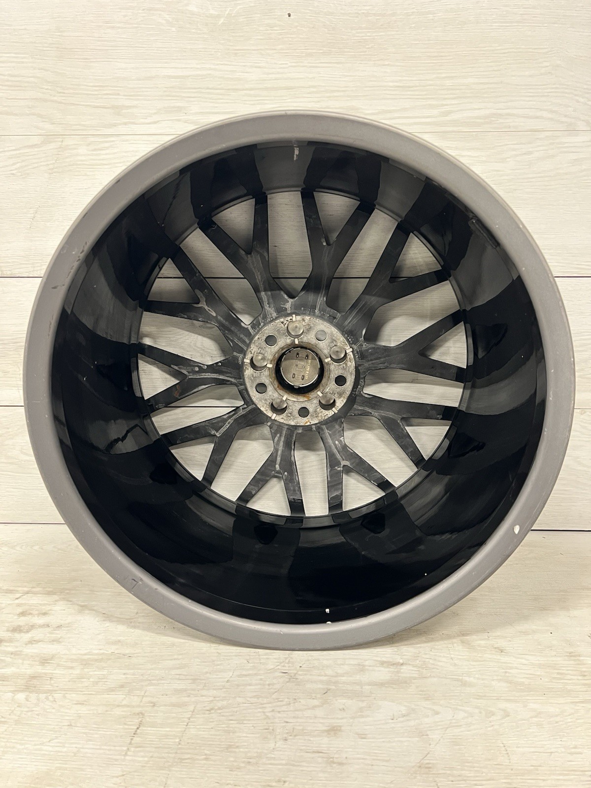 GENUINE OEM AUDI R8 2017-2021 4S0601025AB REAR 20X11 BLACK OPTIC WHEEL RIM