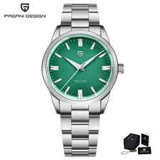 PAGANI DESIGN 2025 38 mm Quartz Watch VH31 – Sapphire & Stainless Steel