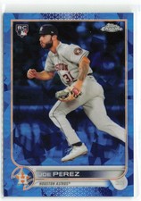 Joe Perez RC 2022 Topps Chrome Update Sapphire Edition Houston Astros #US234