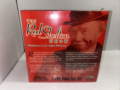 The Red Skelton Show - Americas Clown Prince - 7 VHS Video Box Set