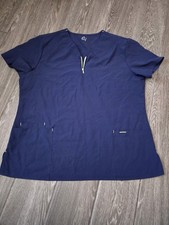 GT PERFORMANCE SCRUB TOP XL NAVY BLUE