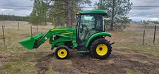 RARE!! ONLY 139HRS! PRE EMISSION! JOHN DEERE 3520 4X4 DIESEL TRACTOR CAB LOADER