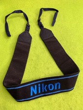 Nikon Nikon Wide Strap Blue B-274