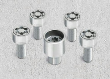 ORIGINAL Skoda Radsicherungsschrauben Felgenschlösser Set 000071597C