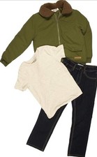 Buffalo David Bitton Little Boys' 3-Piece Set Green Bomber