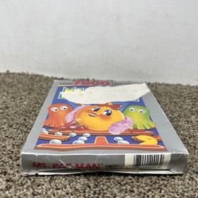 Atari 7800 Games Lot Of 5 Ms PAC Man Dig Dug Choplifter Food Fight Tested