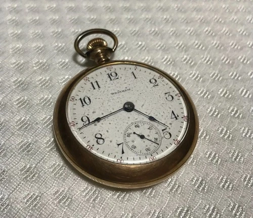 Waltham Gold Antique Pocket Watch , Non-Working