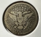 1896 S Barber 25c Twenty-five Cents Silver Quarter Dollar KEY Date VERY RARE