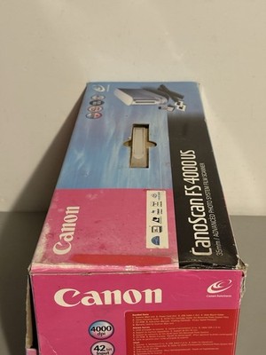 Canon CanoScan FS4000US Scanner for sale online | eBay