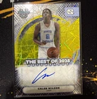 Topps 2025-26 Bowman University Best Caleb Wilson North Carolina BA-CL Auto /75
